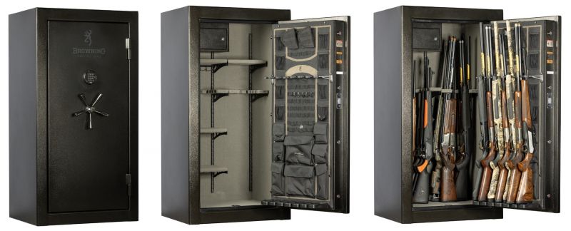 Armoire forte Digitale Browning Defender 10 armes - Armurerie du