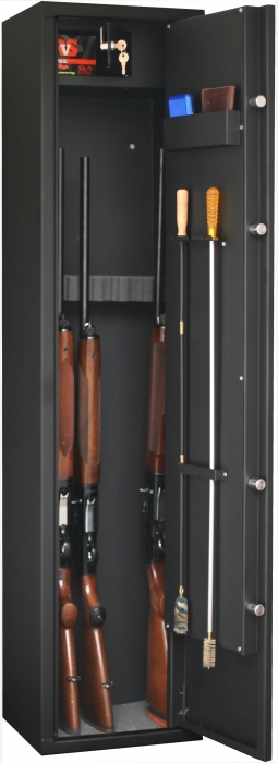 Coffre Fortify Delta 6 Armes Avec Lunettes 45 Kg Coffres Forts Et Armoires Fortes Com