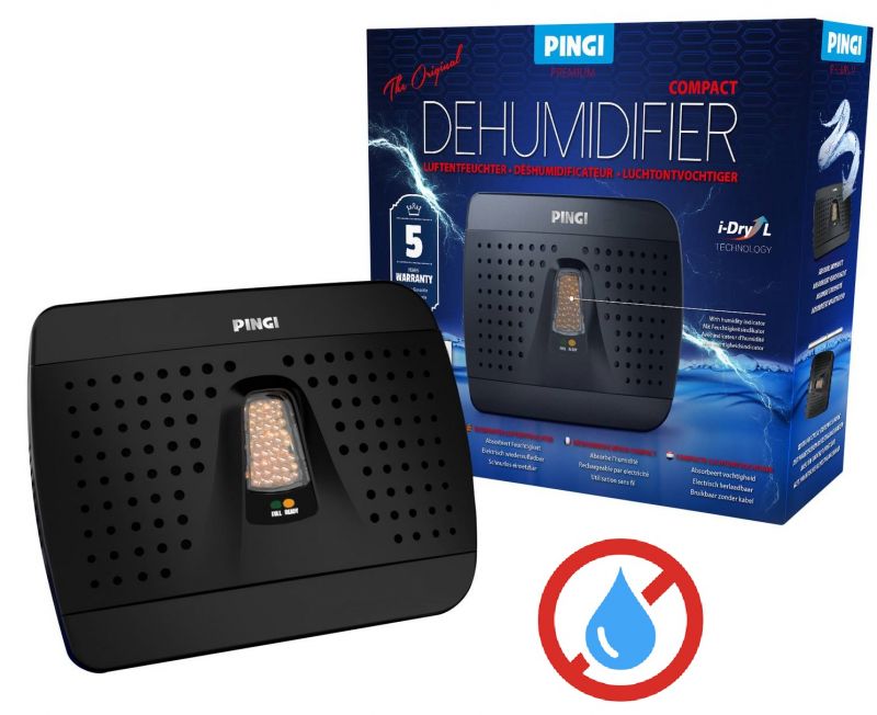 DESHUMIDIFICATEUR PINGI 250G - COFFRE FORT POUR ARMES - ARMOIRES